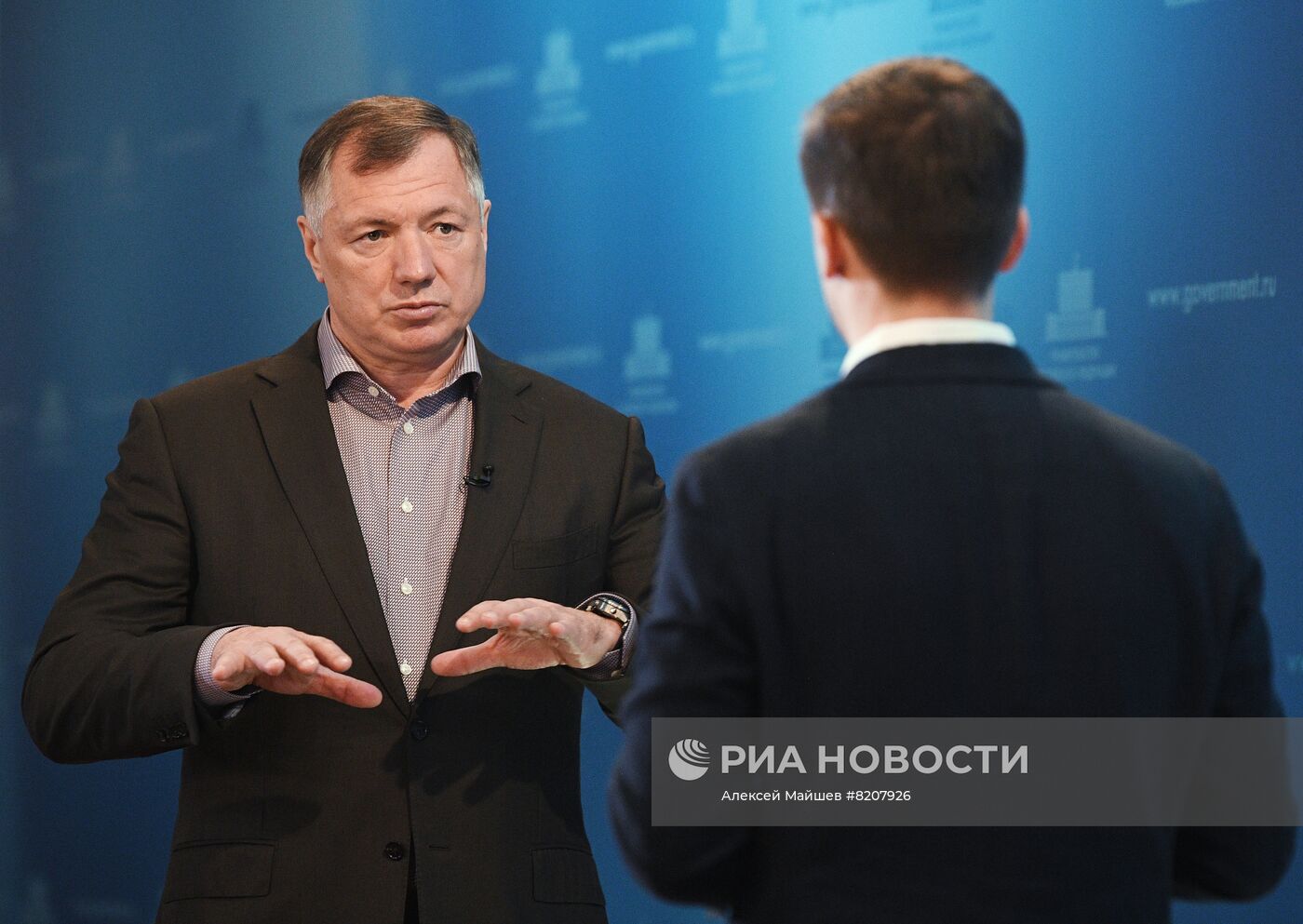 Брифинг вице-премьера РФ М. Хуснуллина