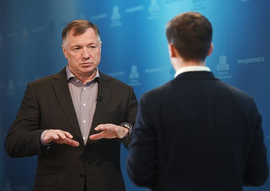 Брифинг вице-премьера РФ М. Хуснуллина 