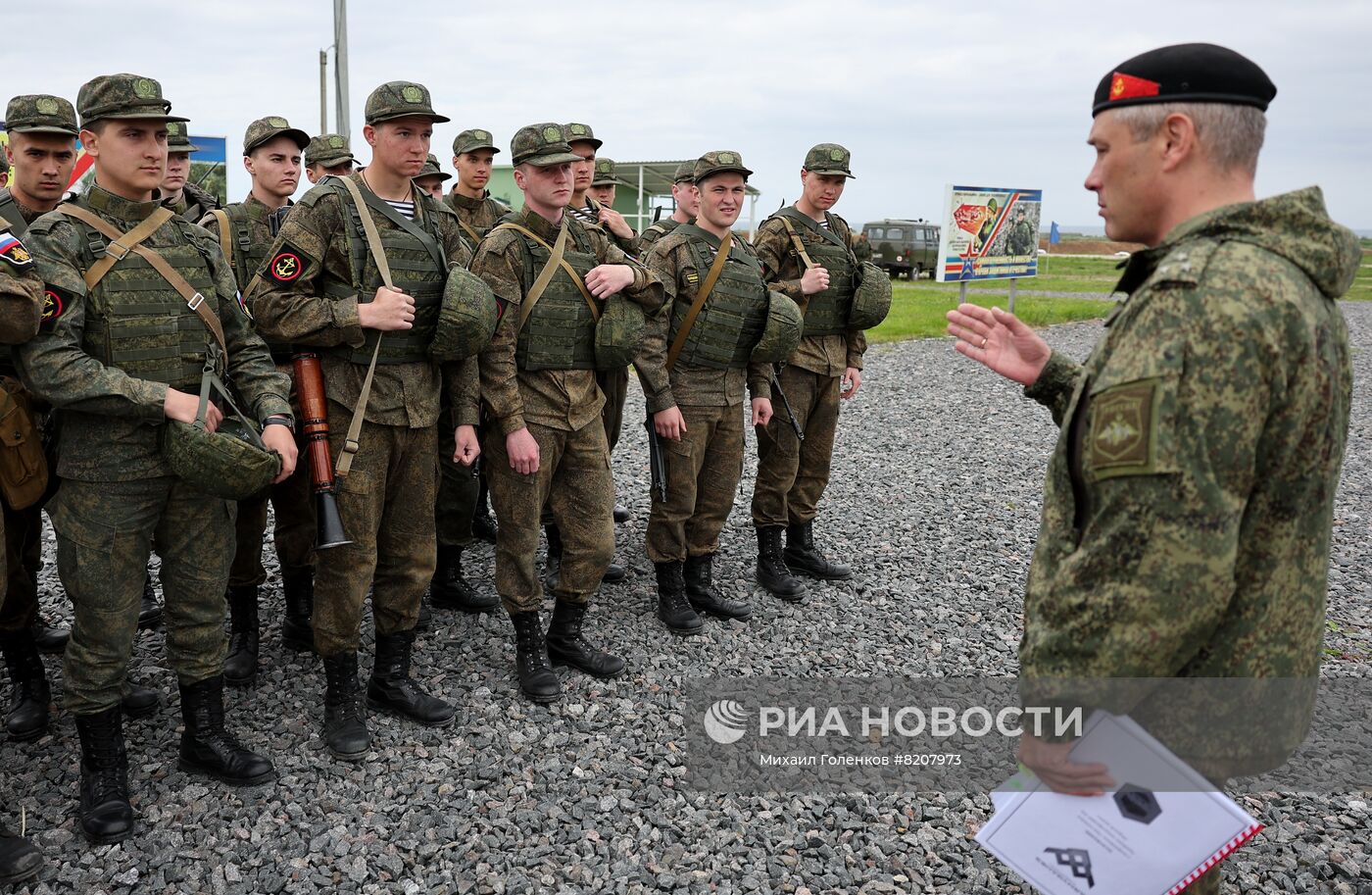 Всеармейский конкурс "Морской десант. Тропа выживания" в Калининградской области