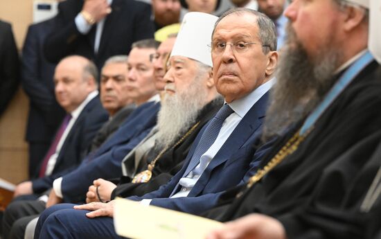 Заседание, посвященное 140-летию Императорского православного палестинского общества