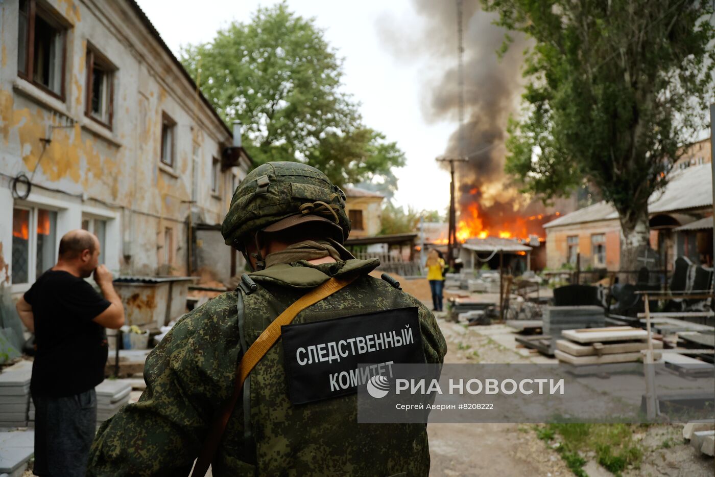 Украинские войска обстреляли центральные районы Донецка из "Града"