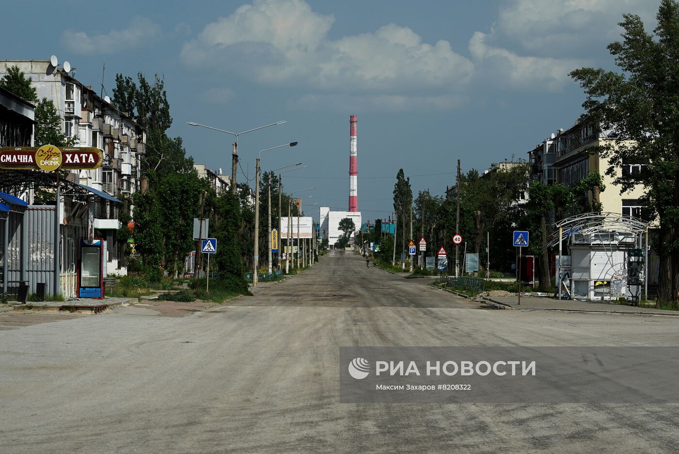 Город Рубежное в ЛНР возвращается к мирной жизни после освобождения