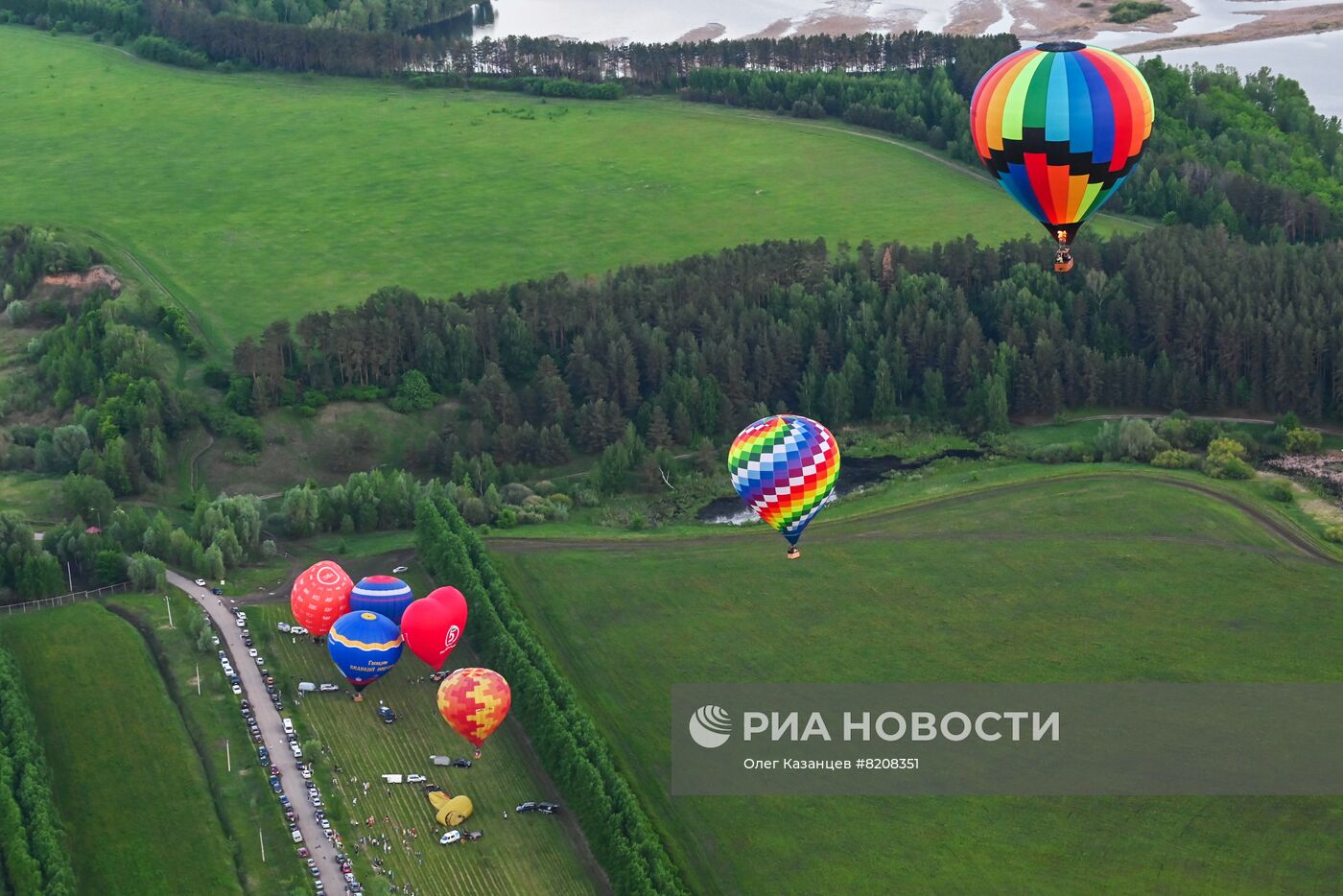 Международная фиеста тепловых аэростатов в Татарстане