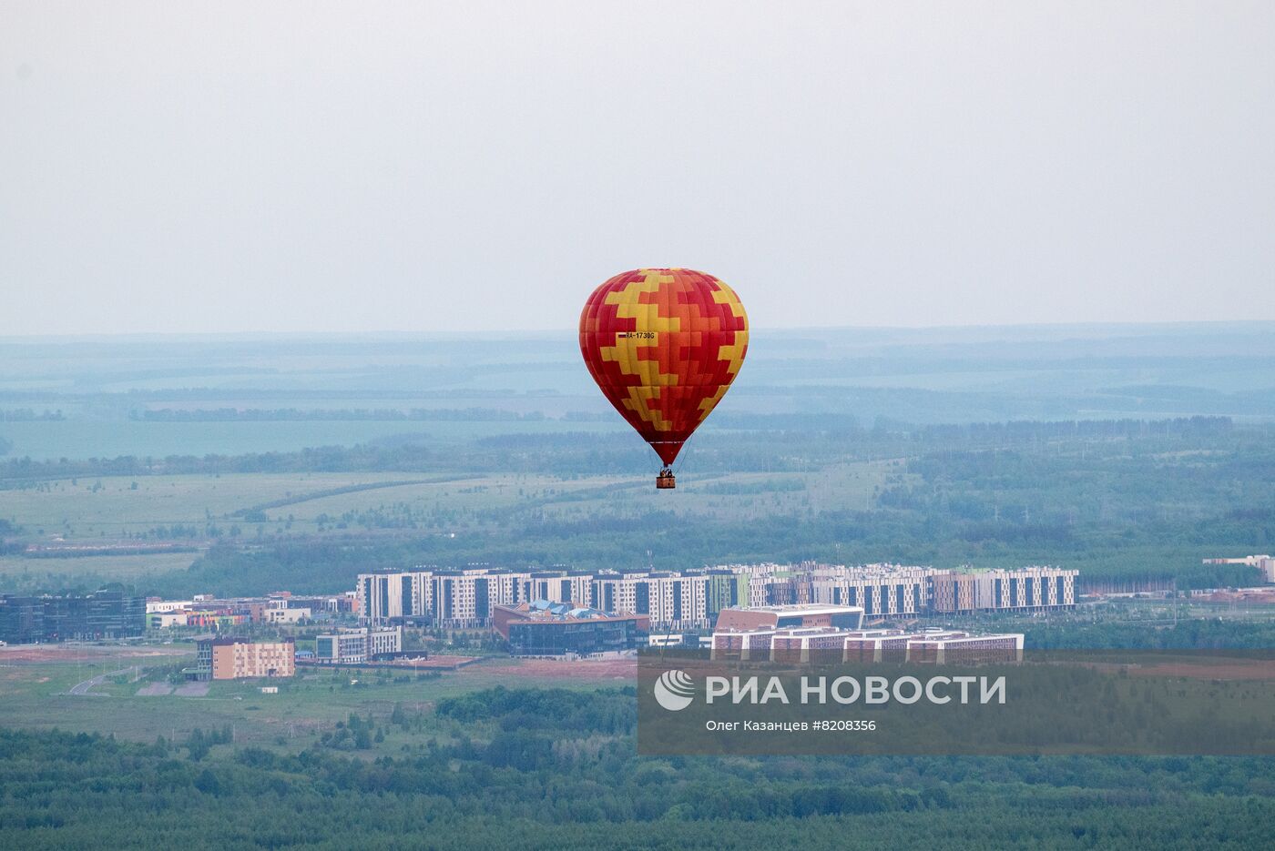 Международная фиеста тепловых аэростатов в Татарстане