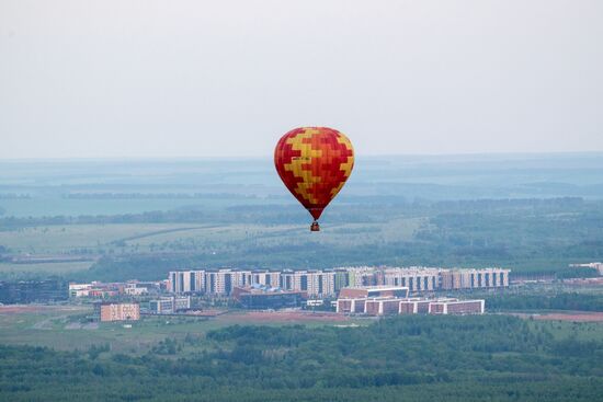 Международная фиеста тепловых аэростатов в Татарстане