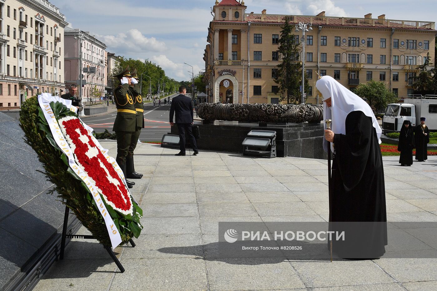 Визит патриарха Московского и всея Руси Кирилла в Белоруссию 