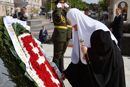 Визит патриарха Московского и всея Руси Кирилла в Белоруссию 