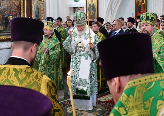 Визит патриарха Московского и всея Руси Кирилла в Белоруссию 
