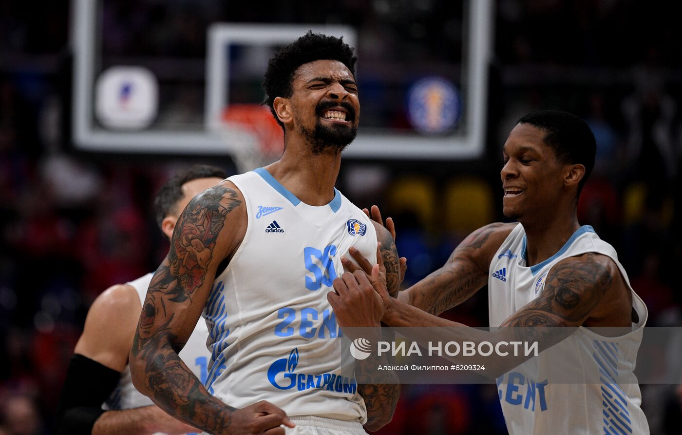 Баскетбол. Единая лига ВТБ. Финальный матч. ЦСКА - "Зенит"