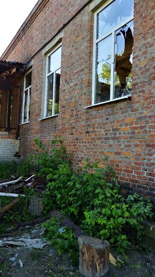 Поселок Теткино в Курской области обстрелян со стороны украинских военных