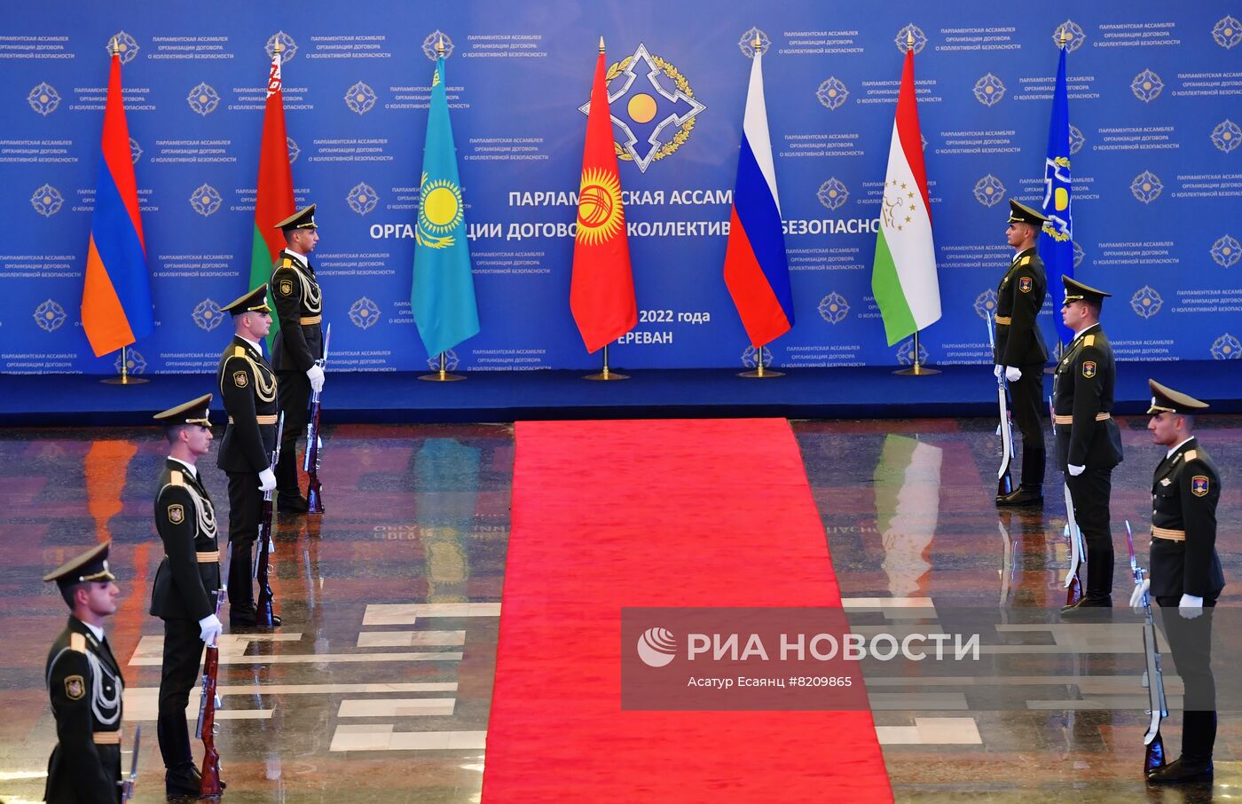 Заседание Совета Парламентской ассамблеи ОДКБ