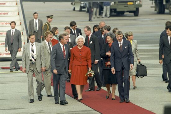 Саммит в Хельсинки 9 сентября 1990 г