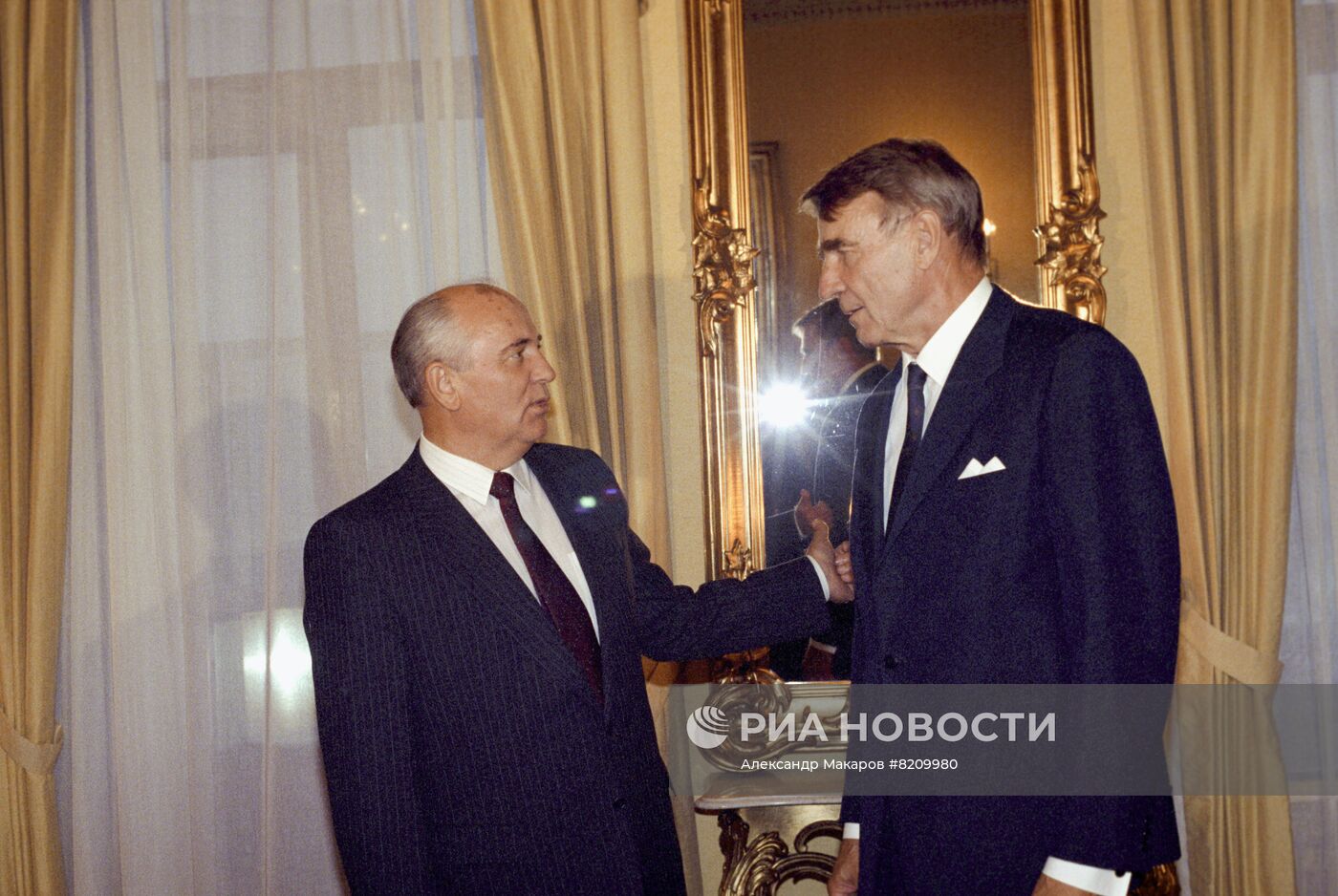 Саммит в Хельсинки 9 сентября 1990 г