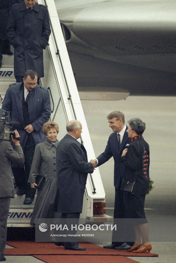 Саммит в Хельсинки 9 сентября 1990 г