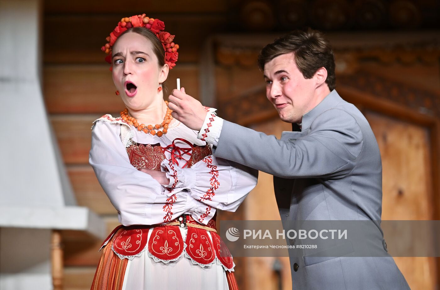 Спектакль "Павлинка" в рамках Дней культуры Белоруссии в России