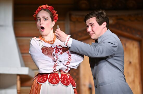 Спектакль "Павлинка" в рамках Дней культуры Белоруссии в России