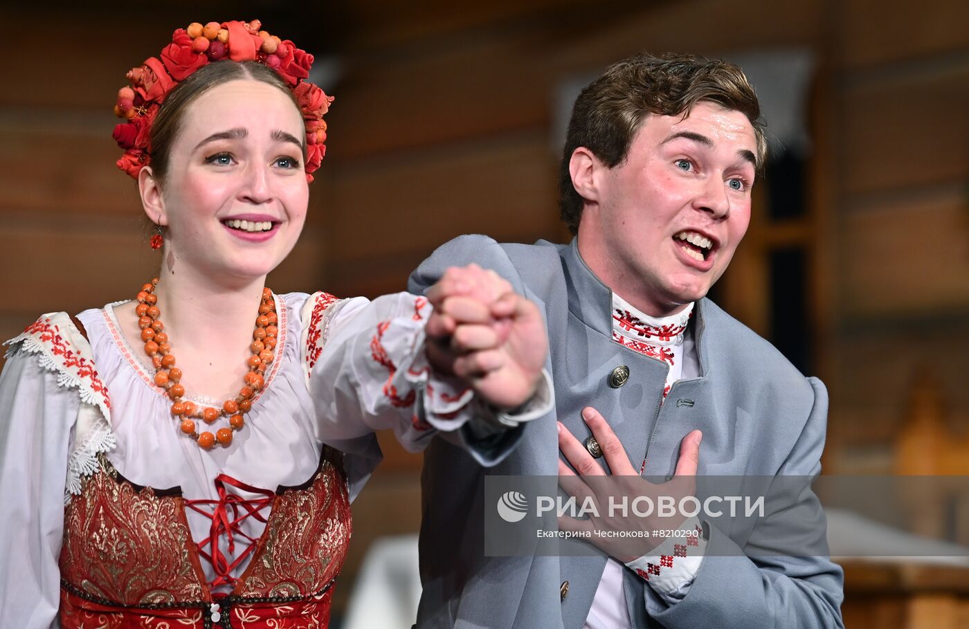 Спектакль "Павлинка" в рамках Дней культуры Белоруссии в России