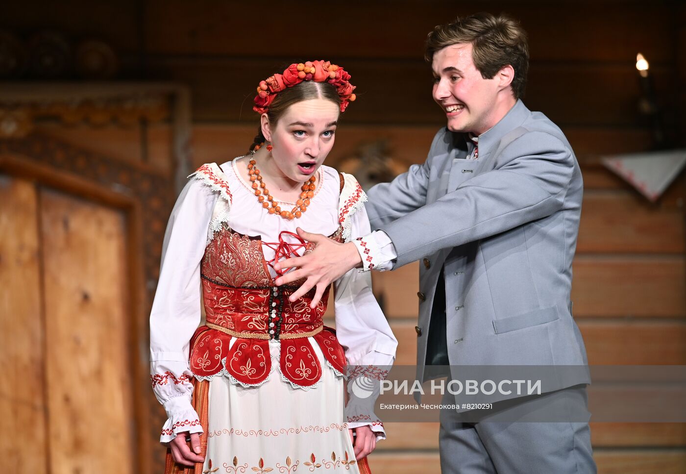 Спектакль "Павлинка" в рамках Дней культуры Белоруссии в России