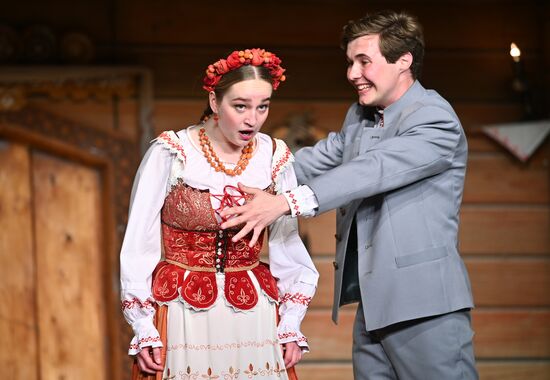 Спектакль "Павлинка" в рамках Дней культуры Белоруссии в России