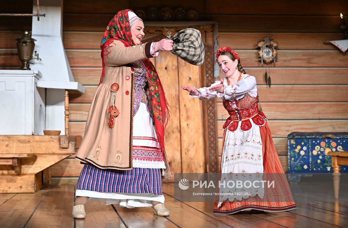 Спектакль "Павлинка" в рамках Дней культуры Белоруссии в России