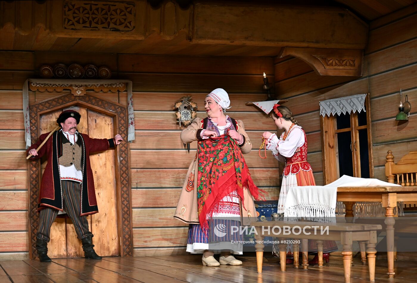 Спектакль "Павлинка" в рамках Дней культуры Белоруссии в России