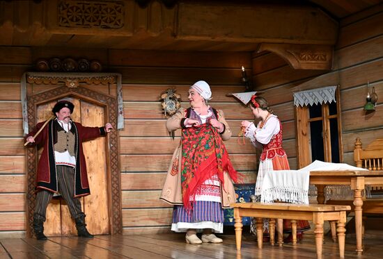 Спектакль "Павлинка" в рамках Дней культуры Белоруссии в России