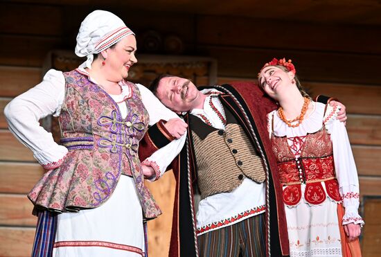 Спектакль "Павлинка" в рамках Дней культуры Белоруссии в России