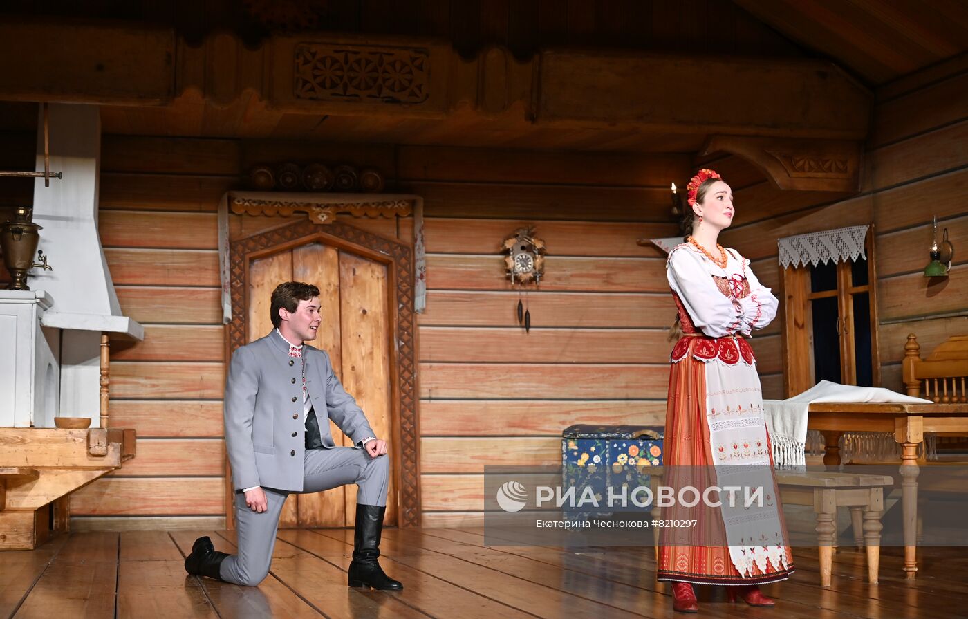 Спектакль "Павлинка" в рамках Дней культуры Белоруссии в России