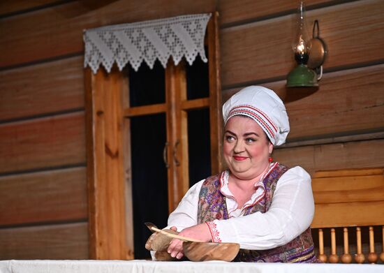 Спектакль "Павлинка" в рамках Дней культуры Белоруссии в России