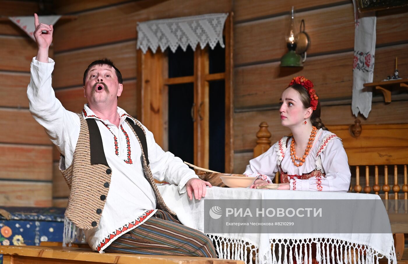 Спектакль "Павлинка" в рамках Дней культуры Белоруссии в России