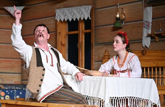 Спектакль "Павлинка" в рамках Дней культуры Белоруссии в России