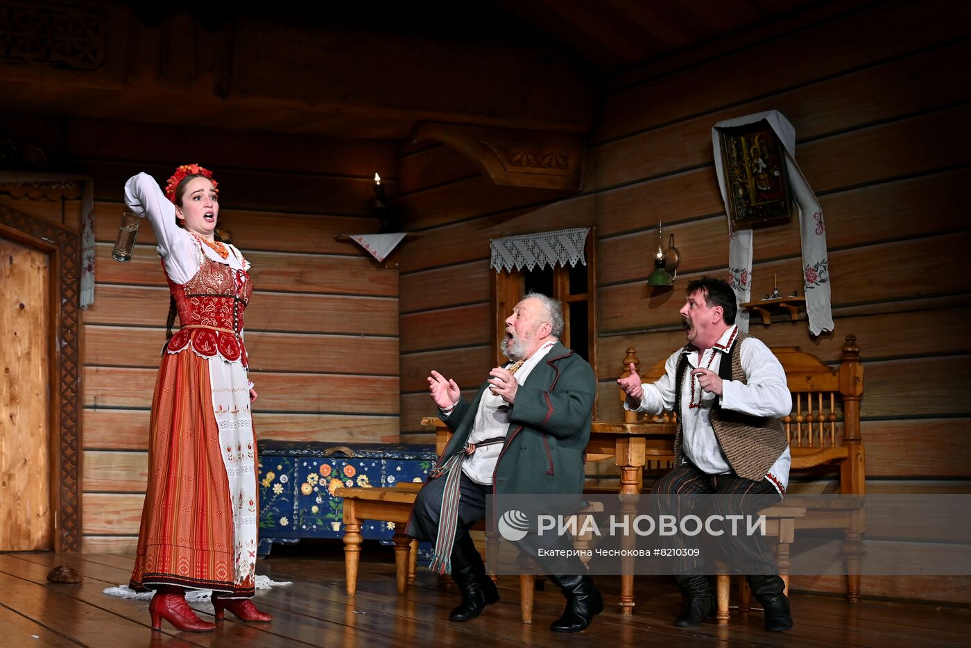 Спектакль "Павлинка" в рамках Дней культуры Белоруссии в России