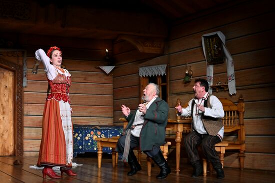 Спектакль "Павлинка" в рамках Дней культуры Белоруссии в России