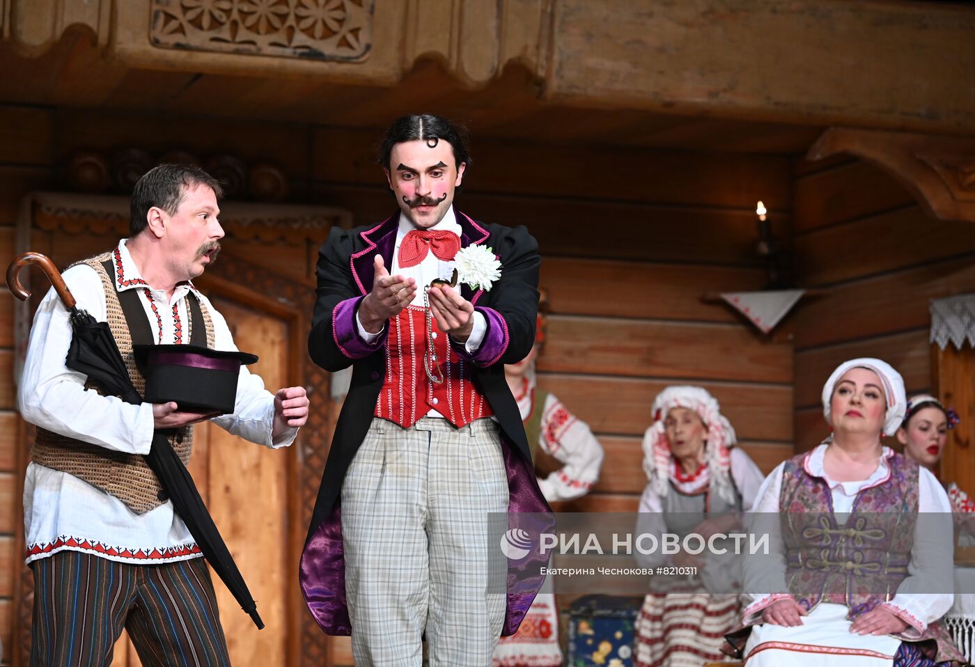 Спектакль "Павлинка" в рамках Дней культуры Белоруссии в России