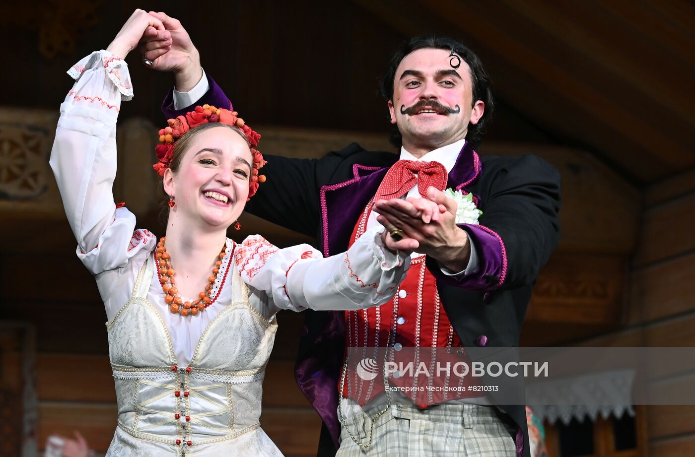 Спектакль "Павлинка" в рамках Дней культуры Белоруссии в России