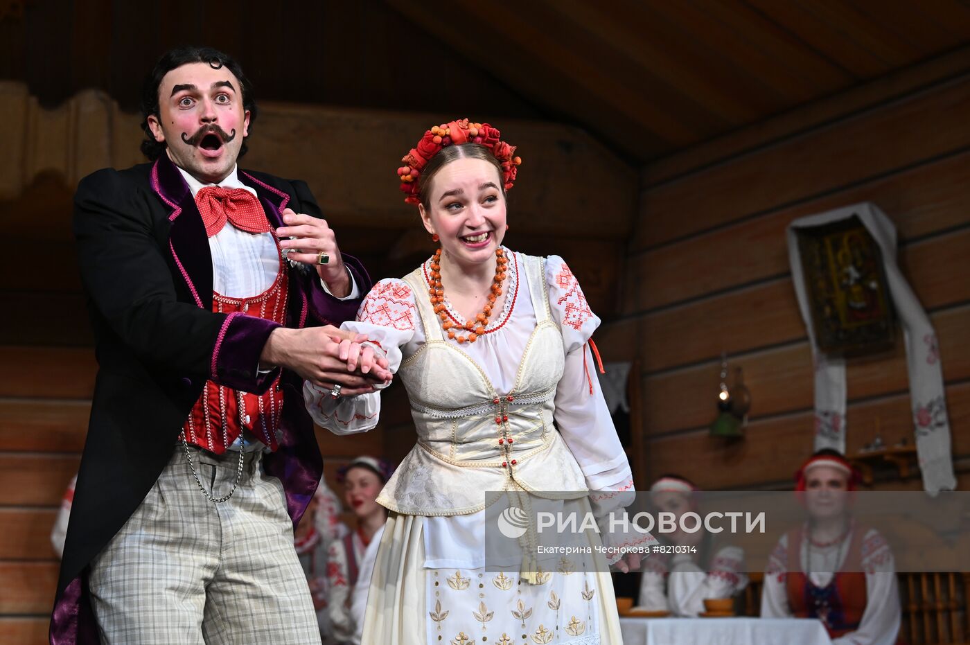 Спектакль "Павлинка" в рамках Дней культуры Белоруссии в России