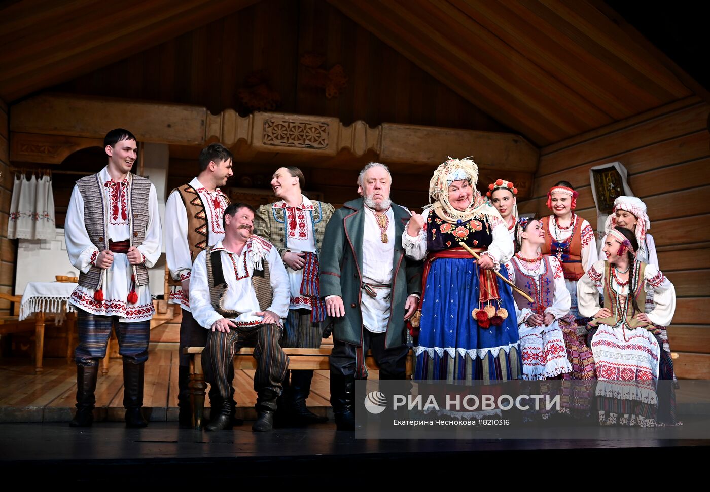 Спектакль "Павлинка" в рамках Дней культуры Белоруссии в России