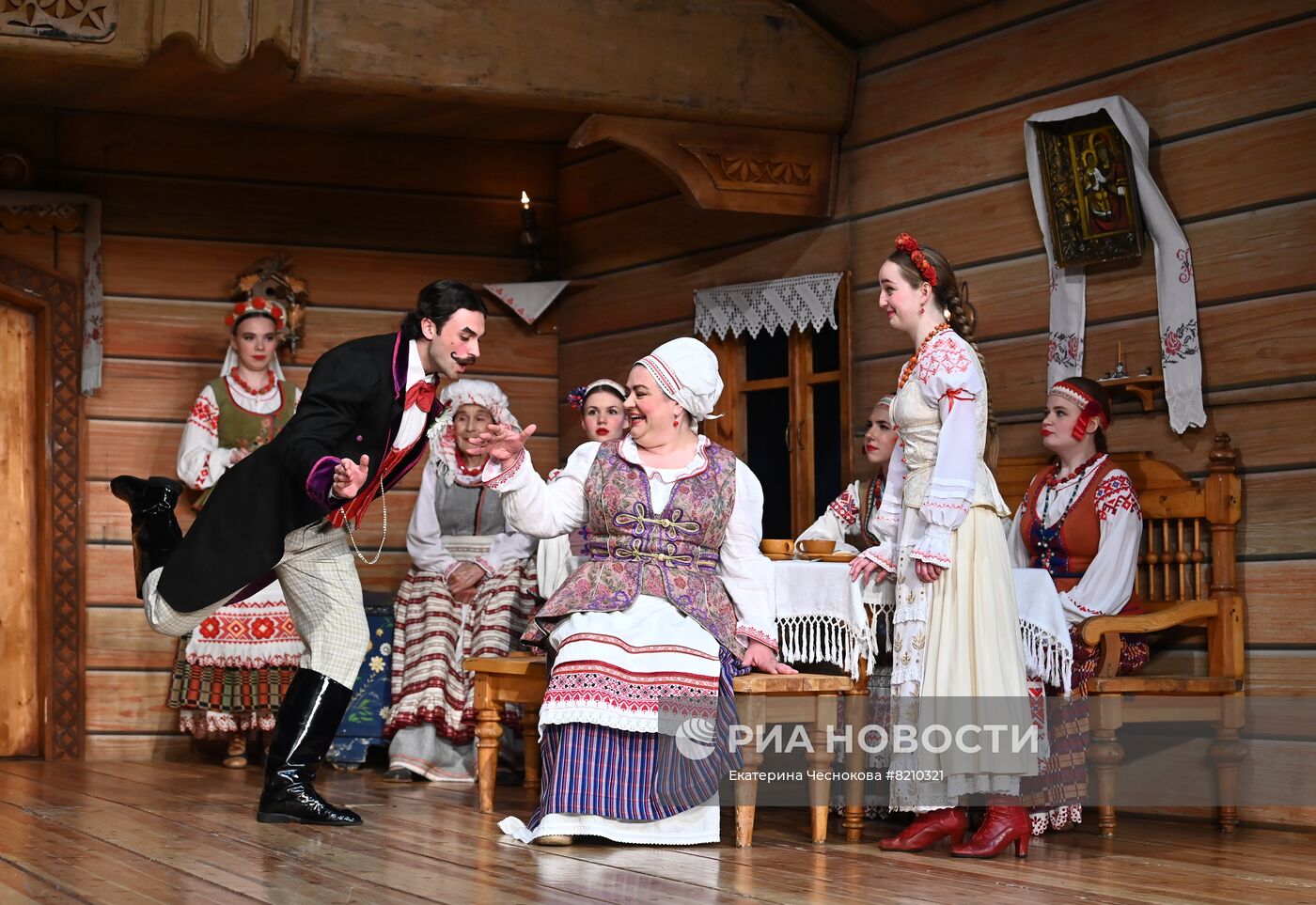 Спектакль "Павлинка" в рамках Дней культуры Белоруссии в России