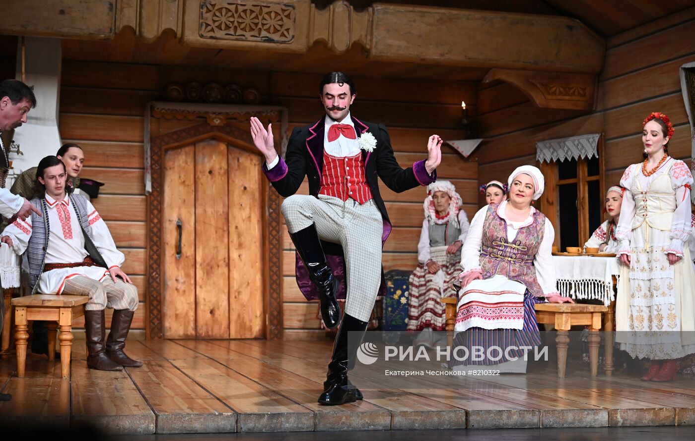 Спектакль "Павлинка" в рамках Дней культуры Белоруссии в России