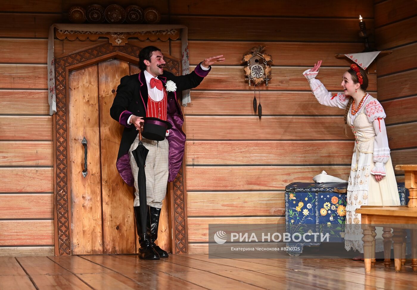 Спектакль "Павлинка" в рамках Дней культуры Белоруссии в России