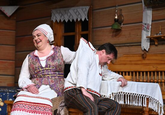 Спектакль "Павлинка" в рамках Дней культуры Белоруссии в России