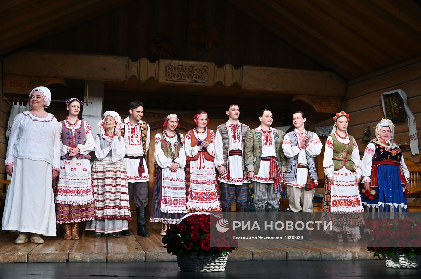 Спектакль "Павлинка" в рамках Дней культуры Белоруссии в России