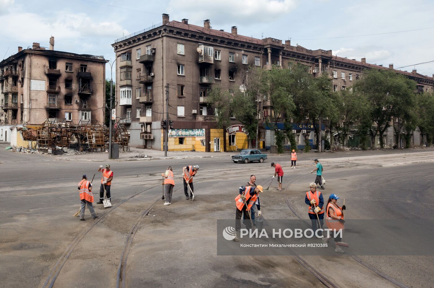 Повседневная жизнь в Мариуполе