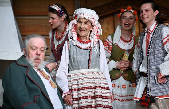 Спектакль "Павлинка" в рамках Дней культуры Белоруссии в России