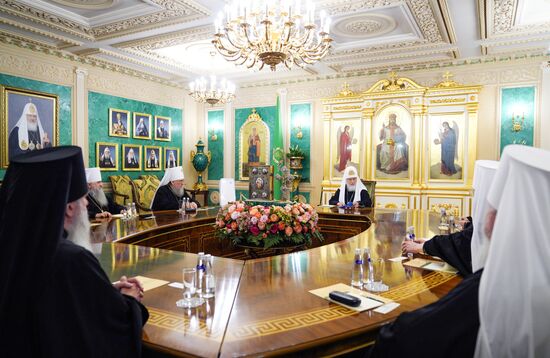 Заседание Священного синода Русской православной церкви