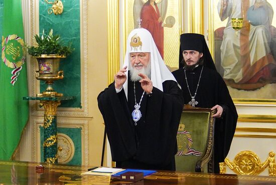 Заседание Священного синода Русской православной церкви