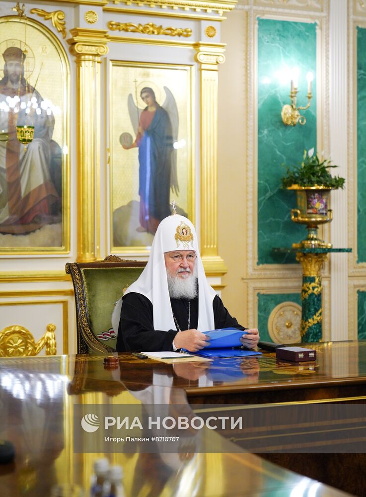 Заседание Священного синода Русской православной церкви