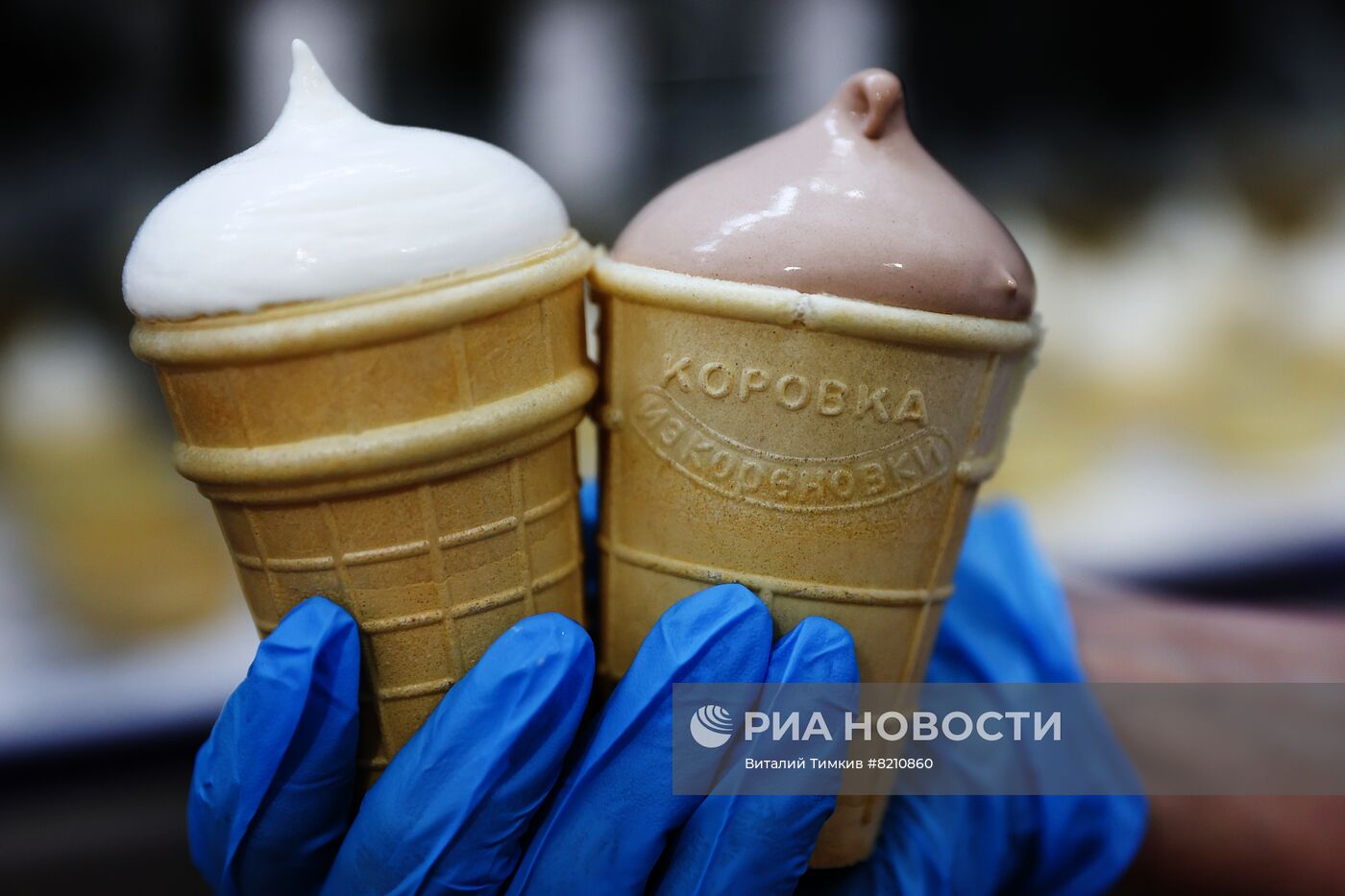 Производство мороженого "Коровка из Кореновки" в Краснодарском крае