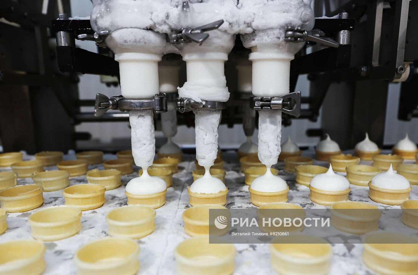 Производство мороженого "Коровка из Кореновки" в Краснодарском крае