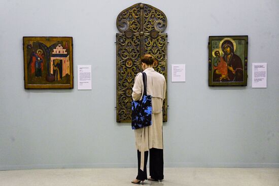 Открытие выставки "Коломенское. 100 шедевров русского искусства. Вне границы времен"